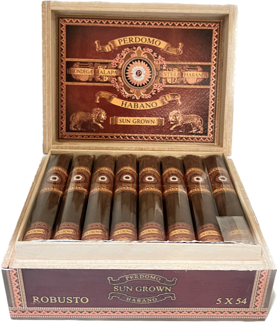 Perdomo Habano Bourbon Barrel-Aged Sungrown Robusto Perdomo Habano Bourbon Barrel-Aged Sungrown Robusto