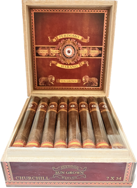 Perdomo Habano Bourbon Barrel-Aged Sungrown Churchill Perdomo Habano Bourbon Barrel-Aged Sungrown Churchill