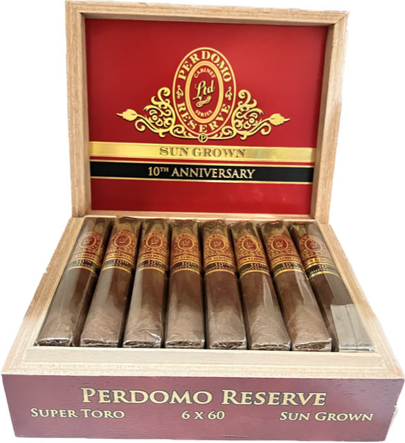 Perdomo 10th Anniversary Sungrown Super Toro Perdomo 10th Anniversary Sungrown Super Toro