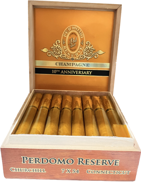 Perdomo 10th Anniversary Champagne Churchill Perdomo 10th Anniversary Champagne Churchill