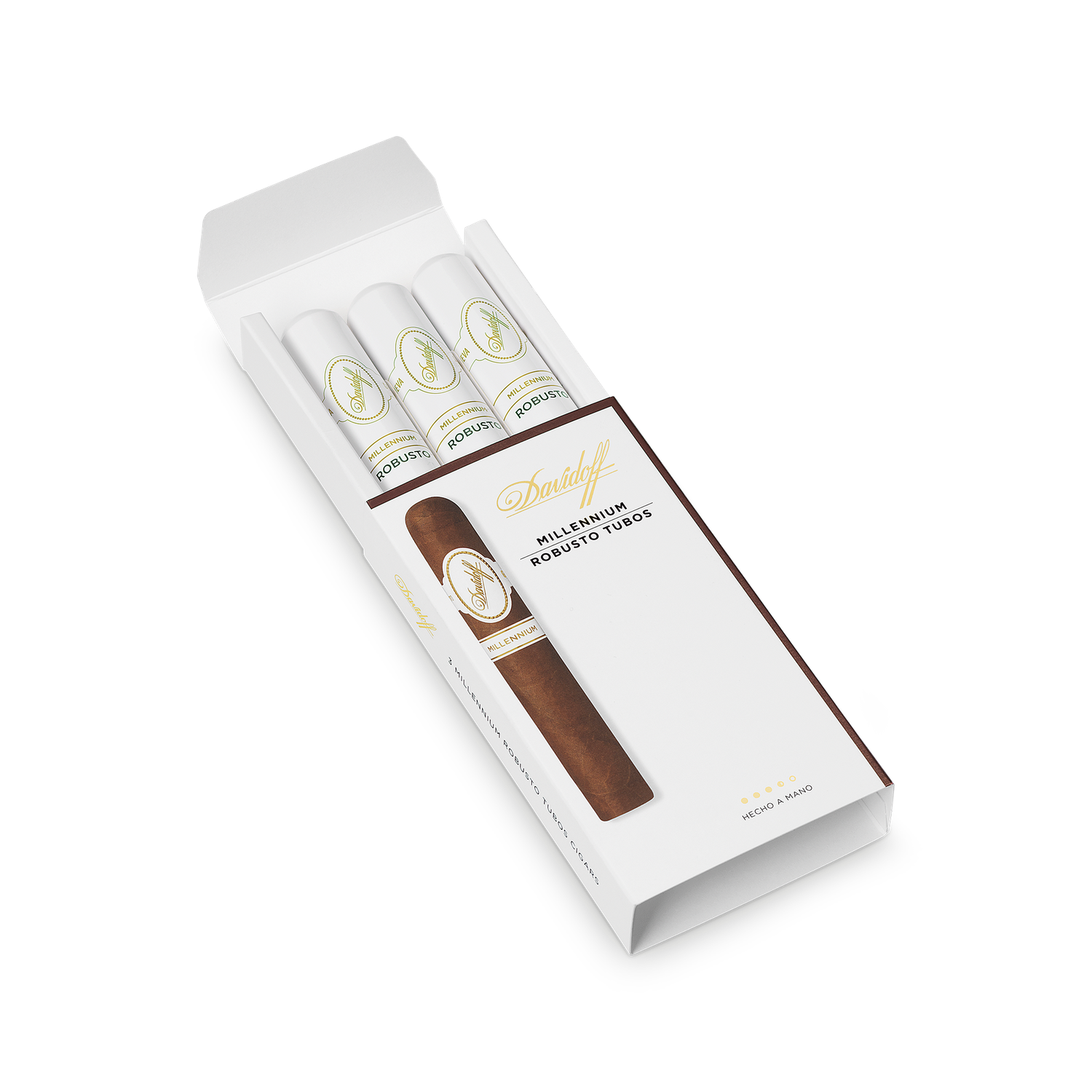 Davidoff Millennium Robusto Tubos 3 Pack Davidoff Millennium Robusto Tubos 3 Pack