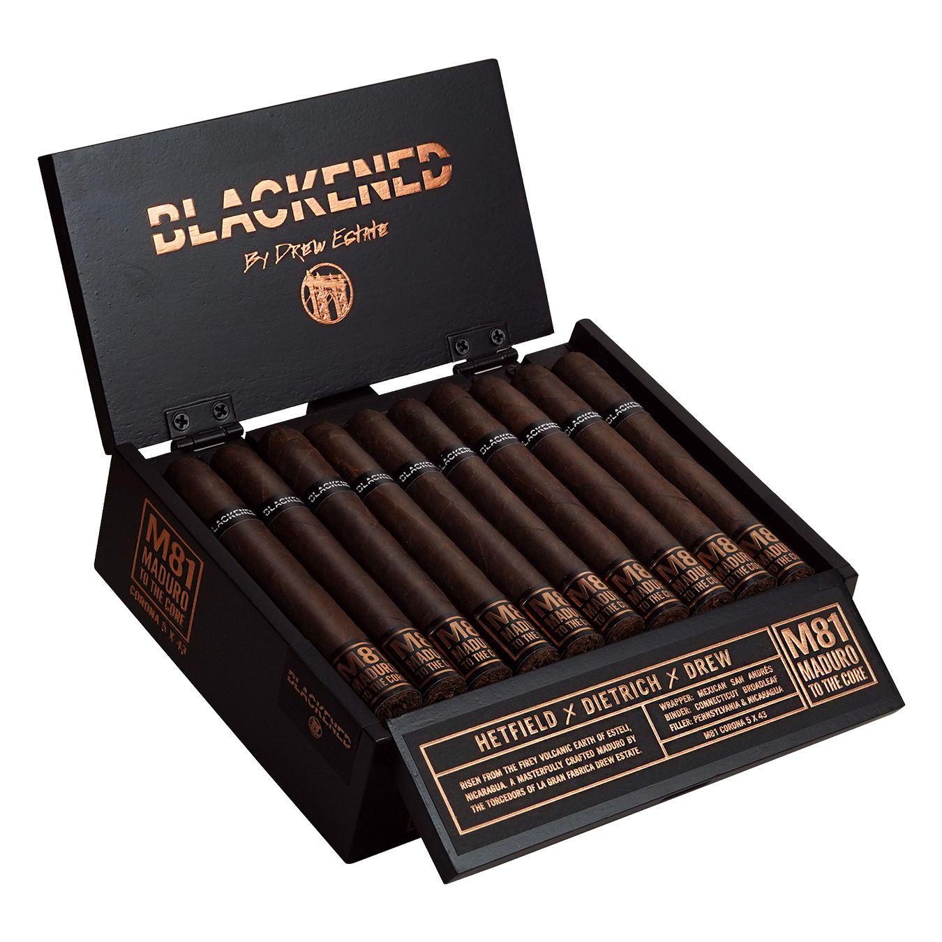 Blackened M81 Corona