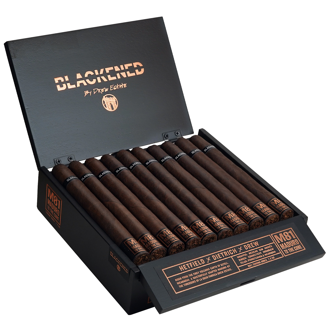 Blackened M81 Corona Doble