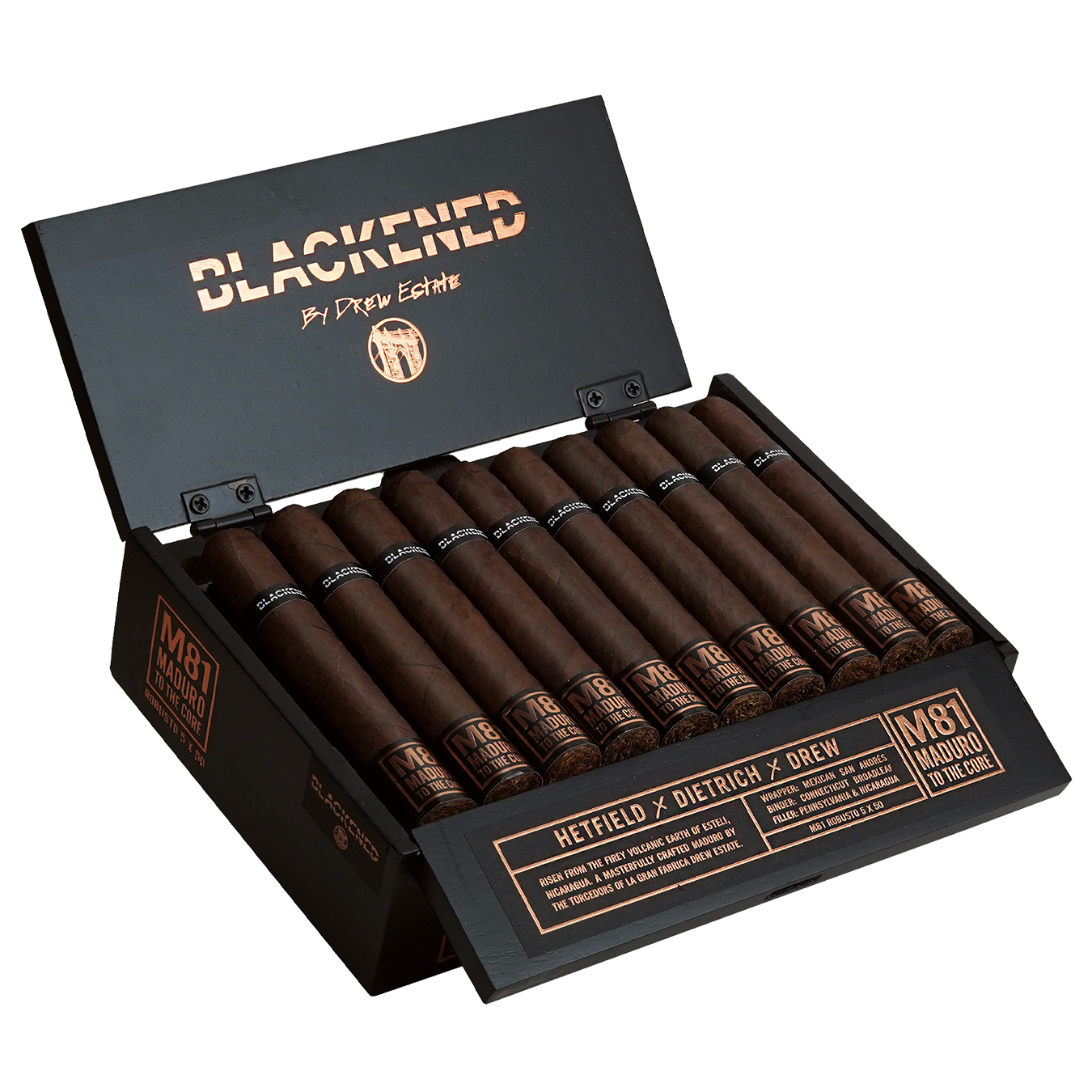 Blackened M81 Robusto