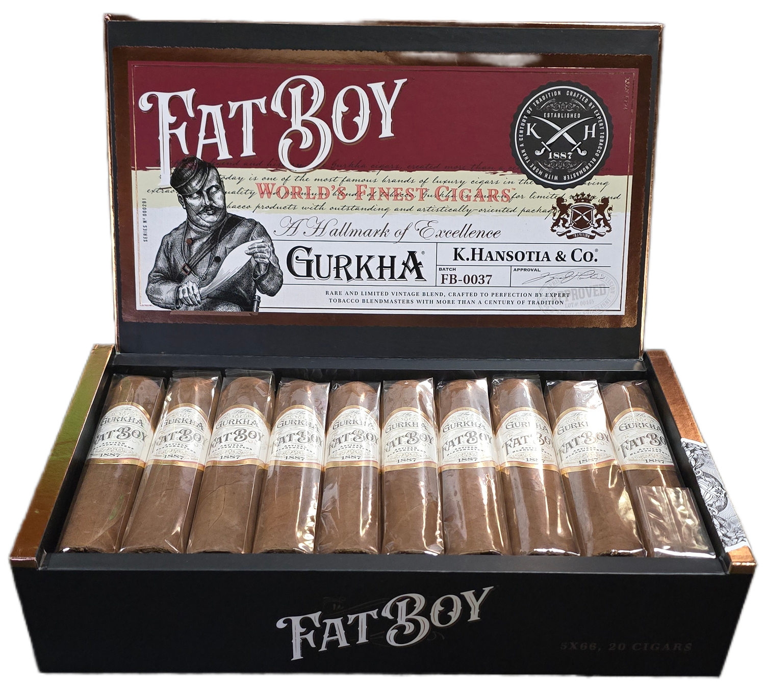 Gurkha Fat Boy 5 x 66 Gurkha Fat Boy 5 x 66