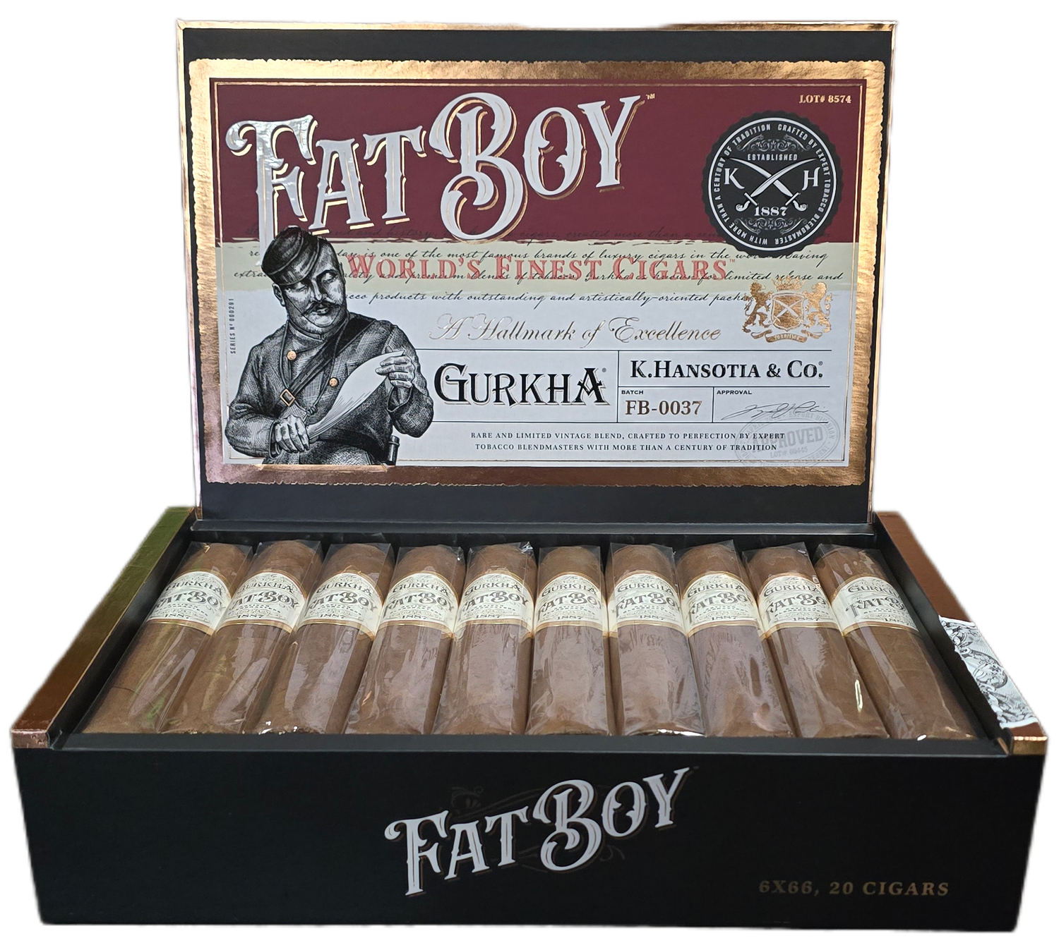 Gurkha Fat Boy 6 x 66 Gurkha Fat Boy 6 x 66