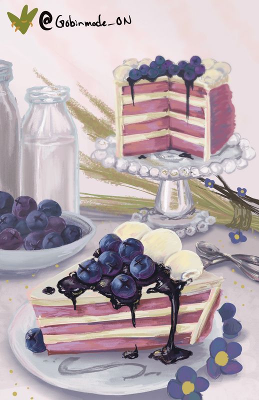 Berries Prints and Bookmark