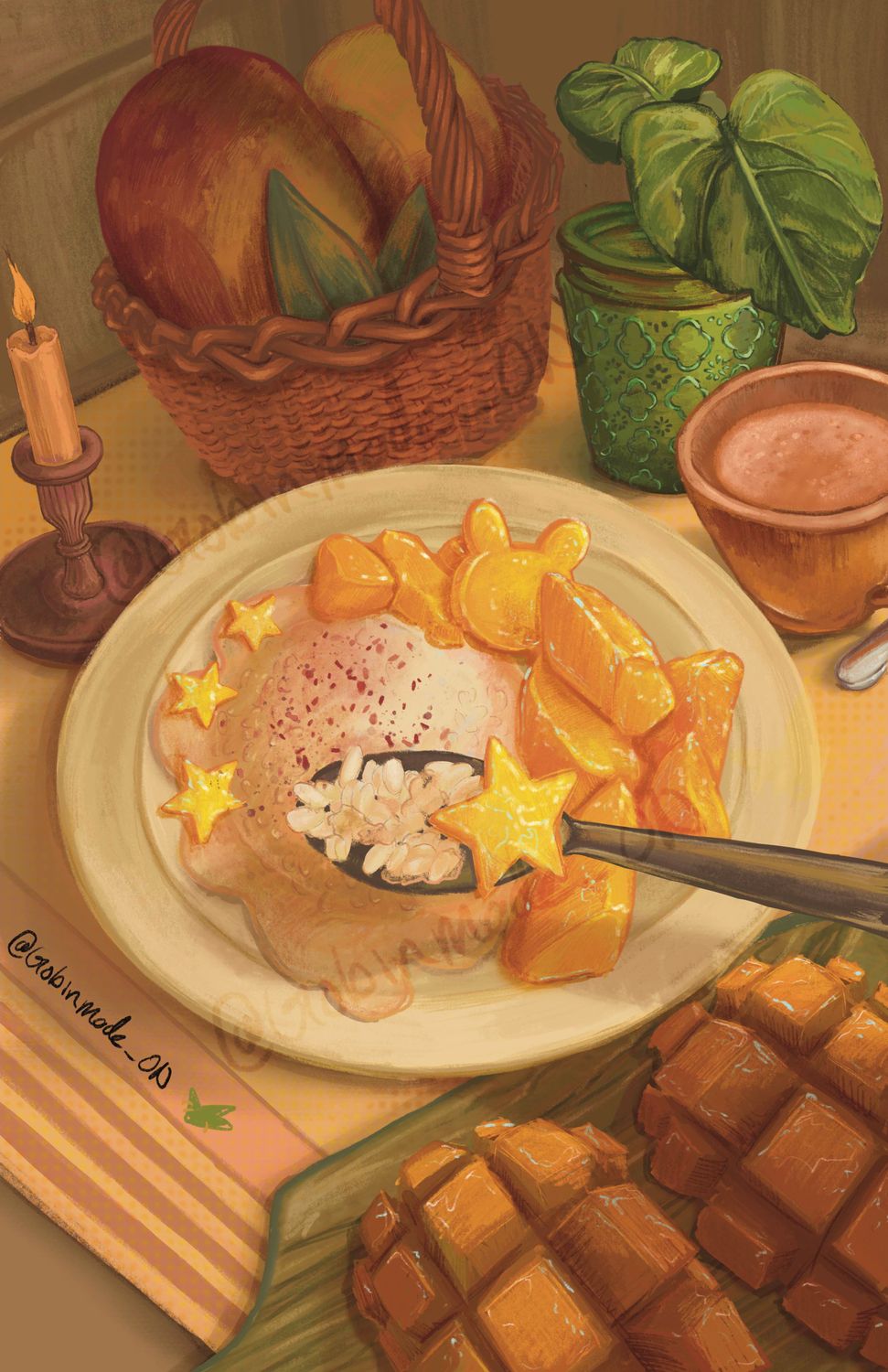 My Mango Sticky Rice | Art prints