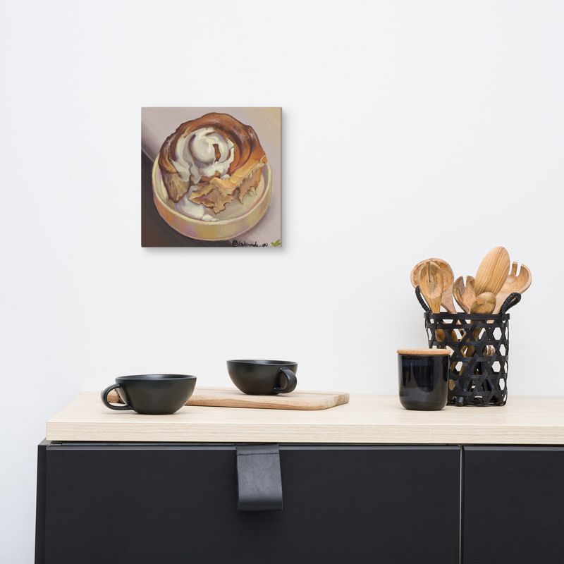 Frosted Bun Buns | Canvas Print