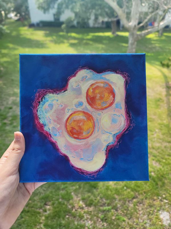 Double Yoke | Original Canvas Piece