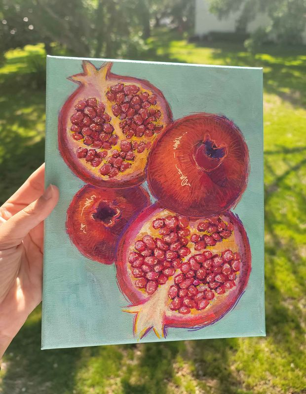 Pomegranate | Canvas Original piece