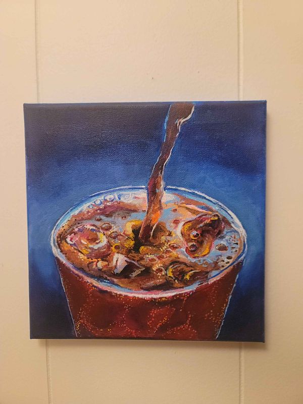 Bubbly Soda | Original Canvas Piece