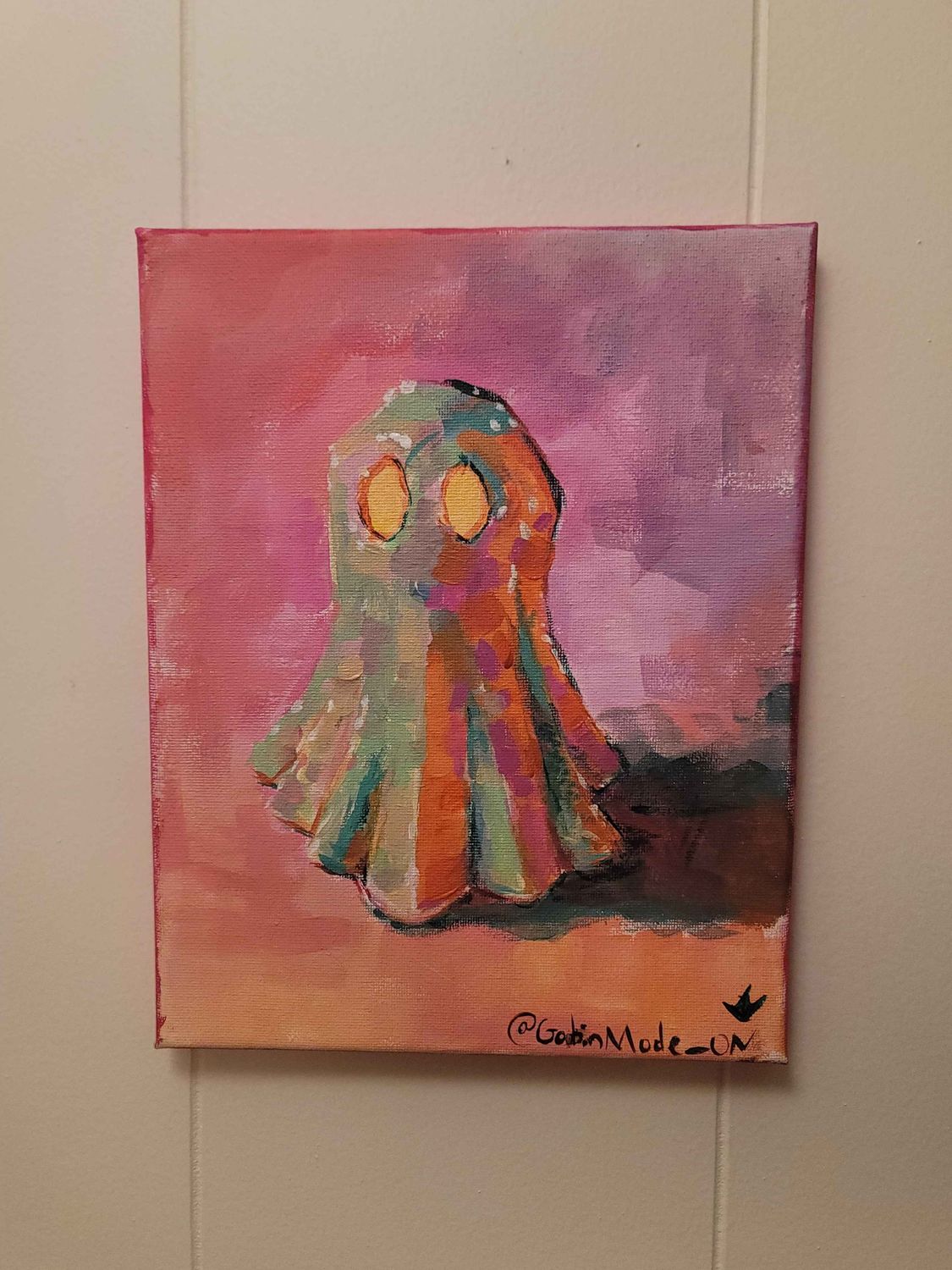 Spookie Ghost | Original Canvas Piece