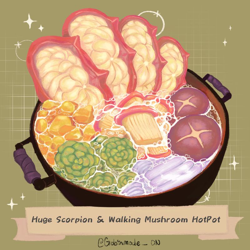 Dungeon Hotpot | Delicious in Dungeon Inspired Fan Art | Art Prints