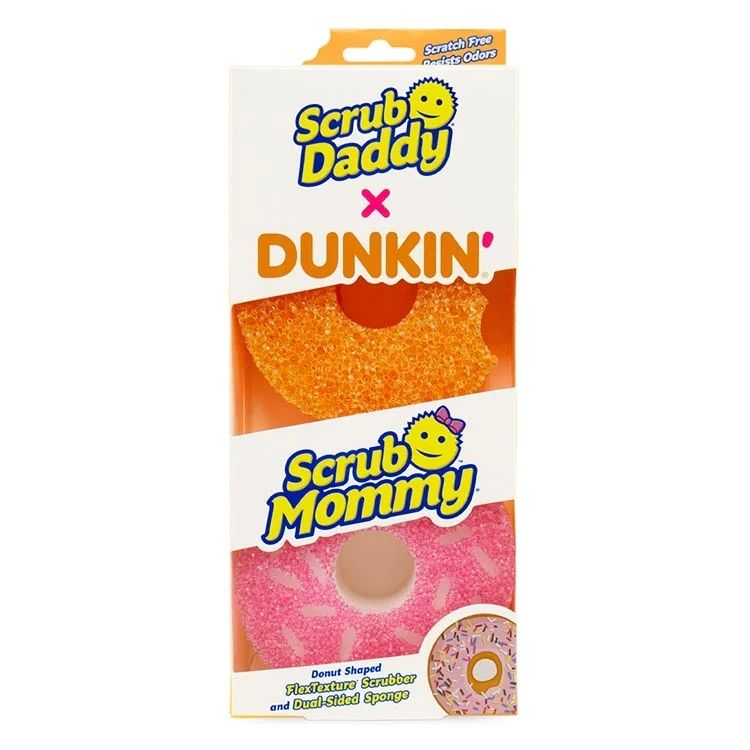 Scrub Daddy X Dunkin’ Donut Shaped Sponges (2ct)