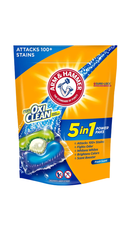 OxiClean Arm &amp; Hammer Laundry Detergent Power Paks