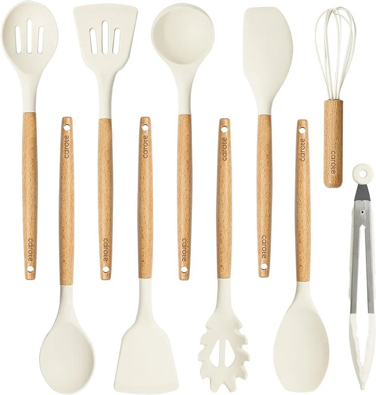 CAROTE Silicone Cooking Utensils Set