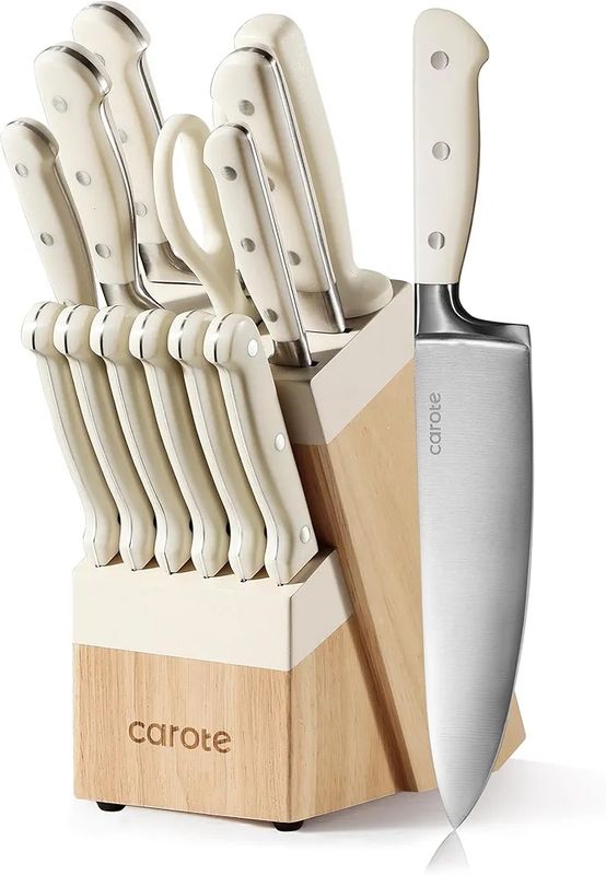 CAROTE 14 Pieces Knife Set