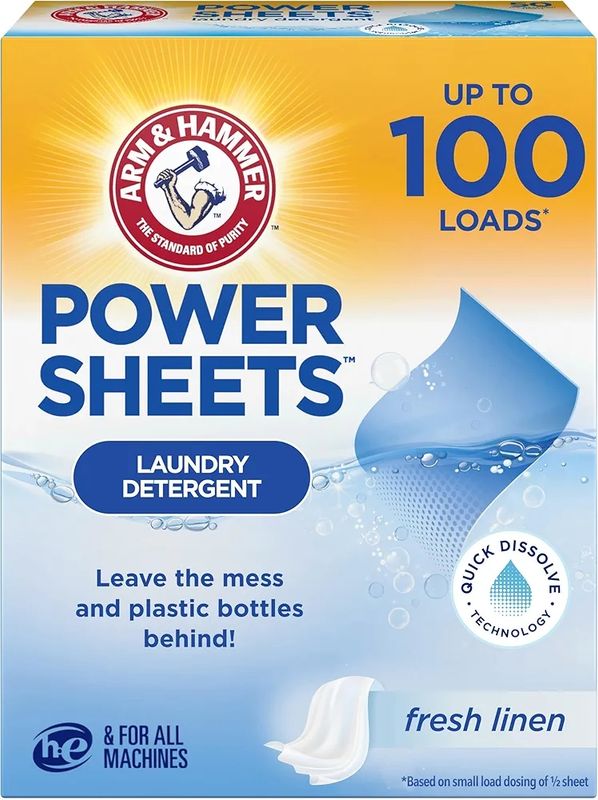 Arm &amp; Hammer Power Sheets Laundry Detergent