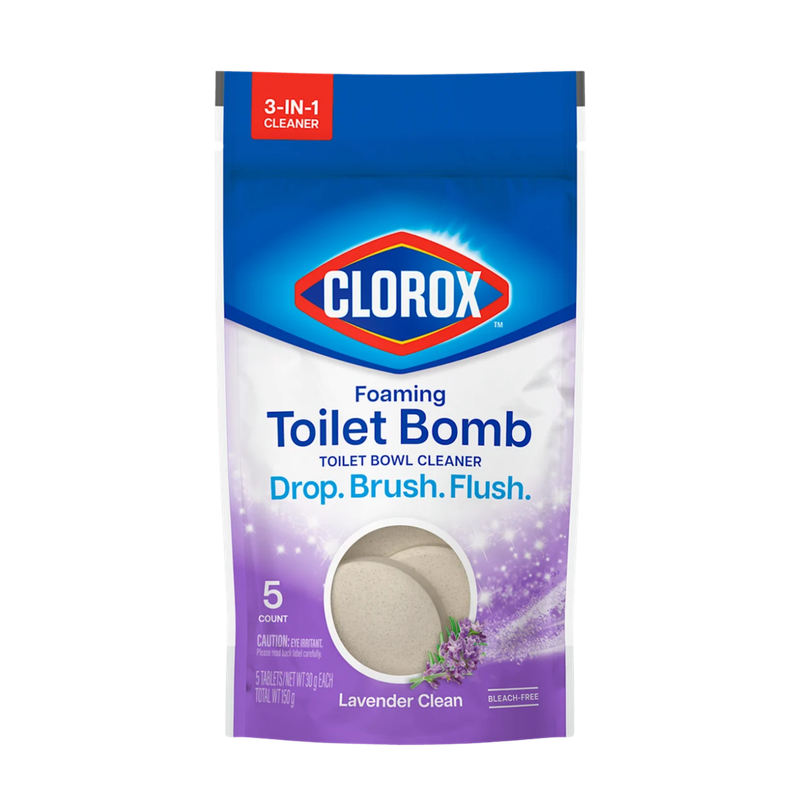 Clorox Toilet Bowl Foaming Bomb Cleaner