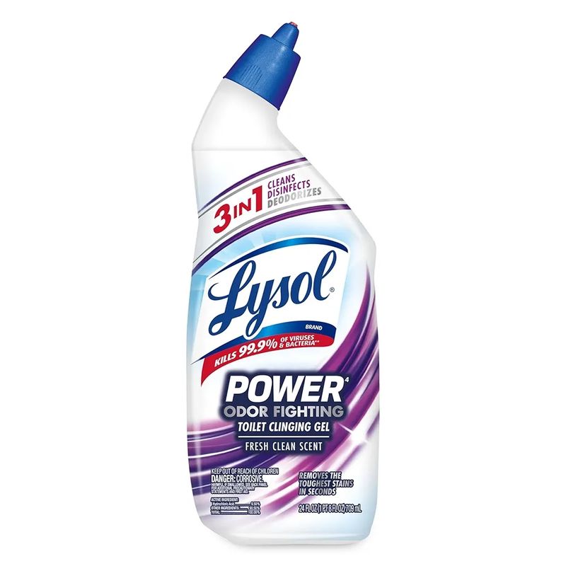 Lysol Power + Odor Fighting Toilet Bowl Cleaner