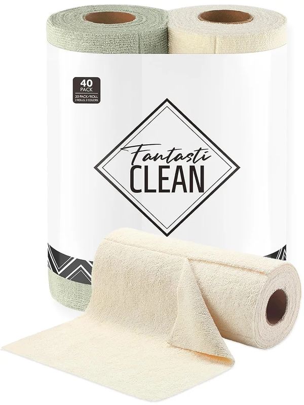 Fantasticlean Microfiber Cleaning Cloth Roll