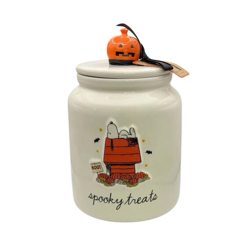 Snoopy Halloween Treat Jar