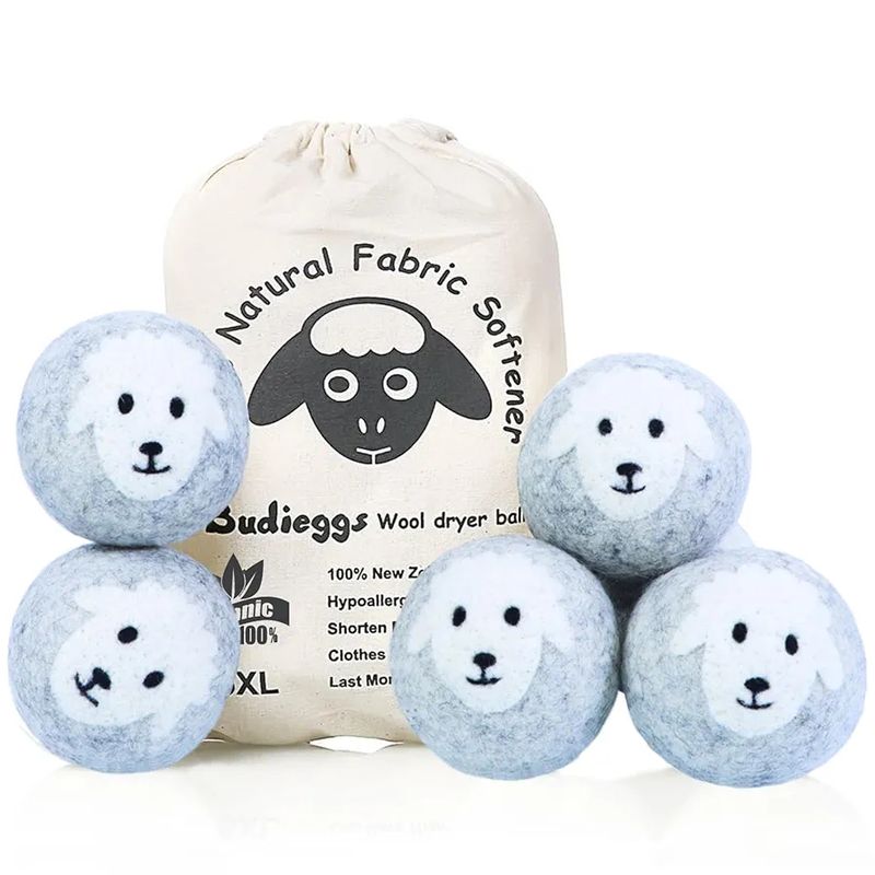 Wool Dryer Balls Organic 6 Pack