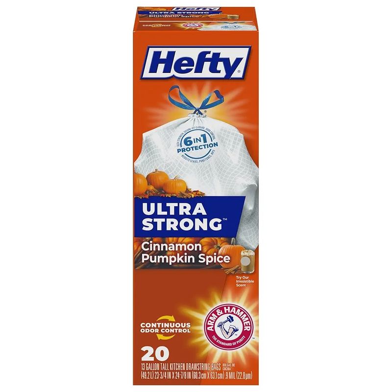 Hefty Ultra Strong 13 Gallon Trash Bags