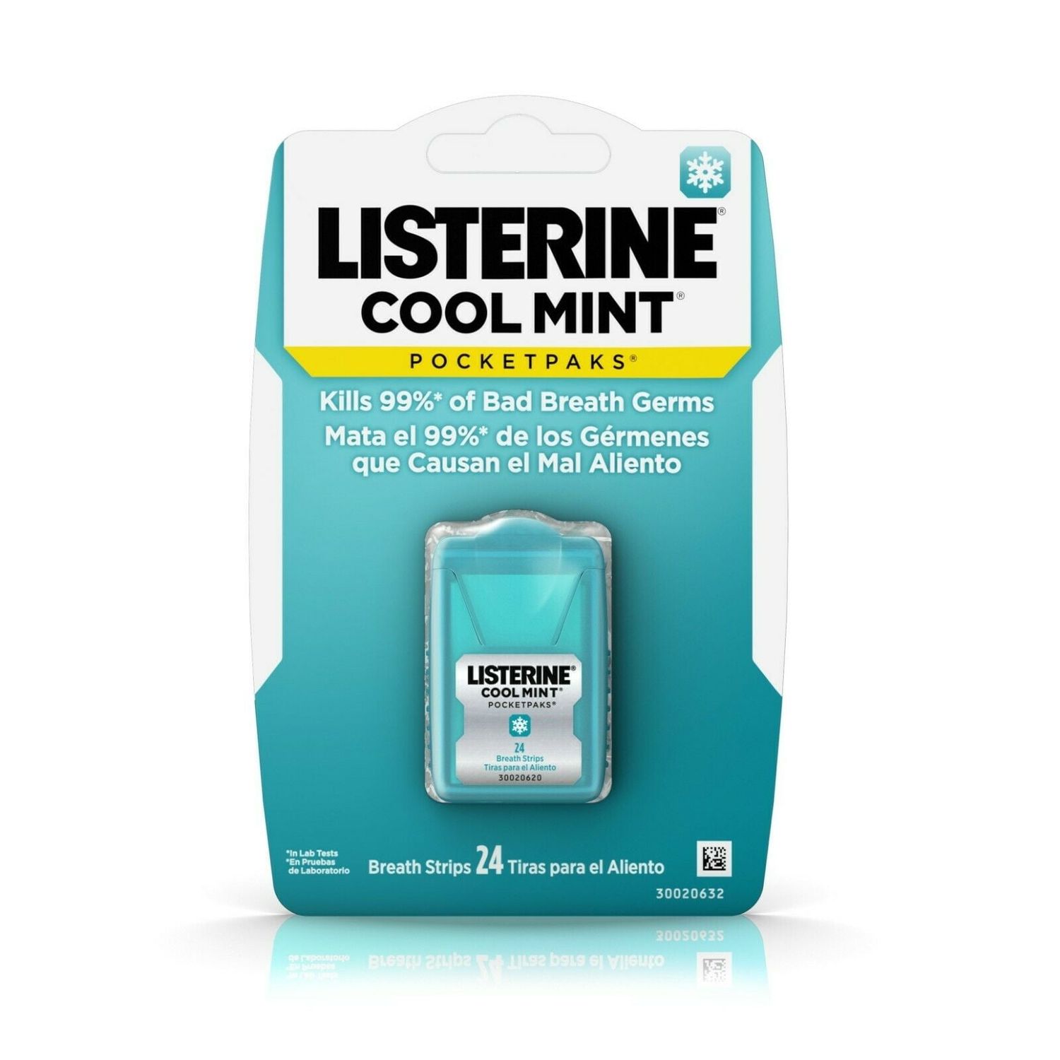 Listerine Pocketpaks Fresh Breath Strips Mint