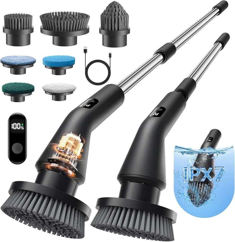 Leebein Electric Brush Black