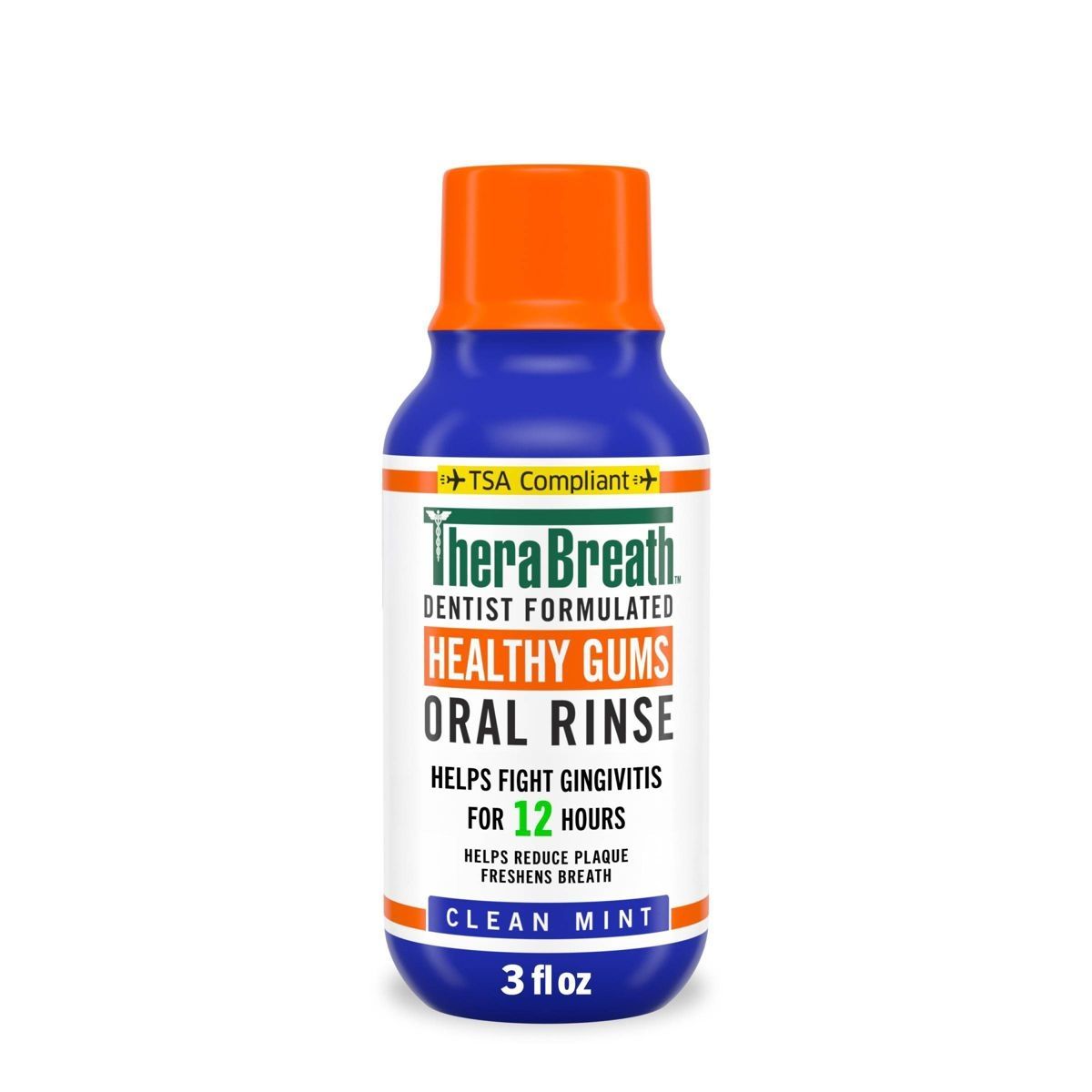 TheraBreath Healthy Gums Mouthwash Clean Mint