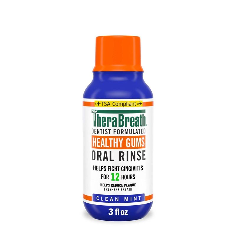 TheraBreath Healthy Gums Mouthwash Clean Mint