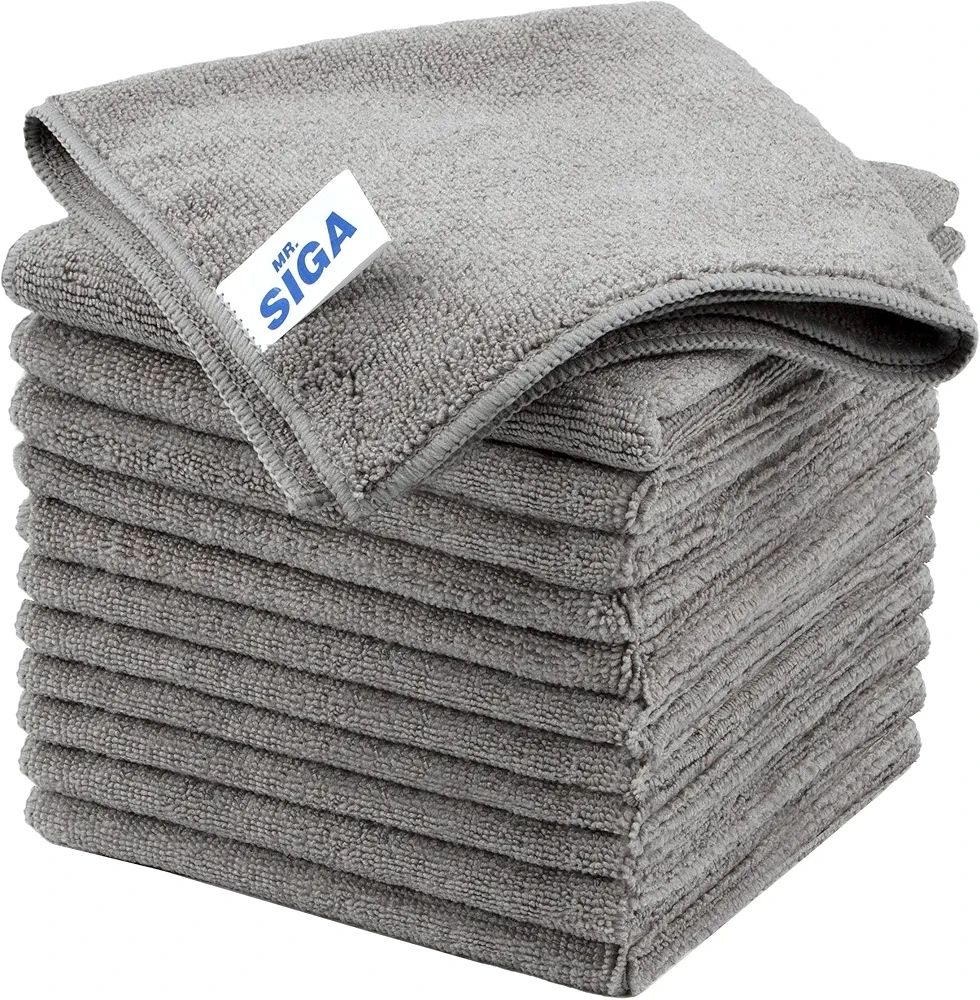 Mr. Siga Microfiber Cleaning Cloth 12 Pack