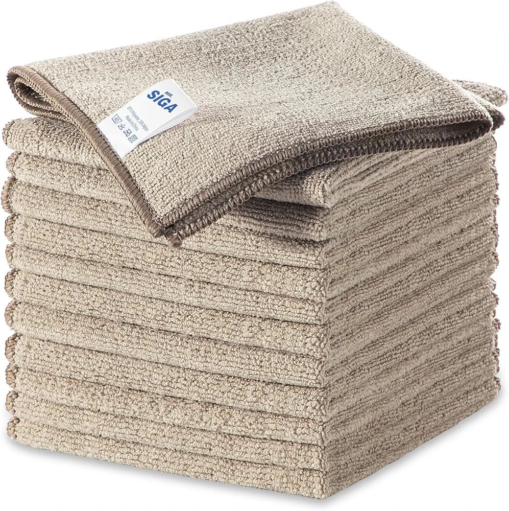 Mr. Siga Microfiber Cleaning Cloth 12 Pack