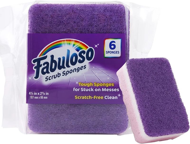 Fabuloso Scrub Sponges 6 Pack