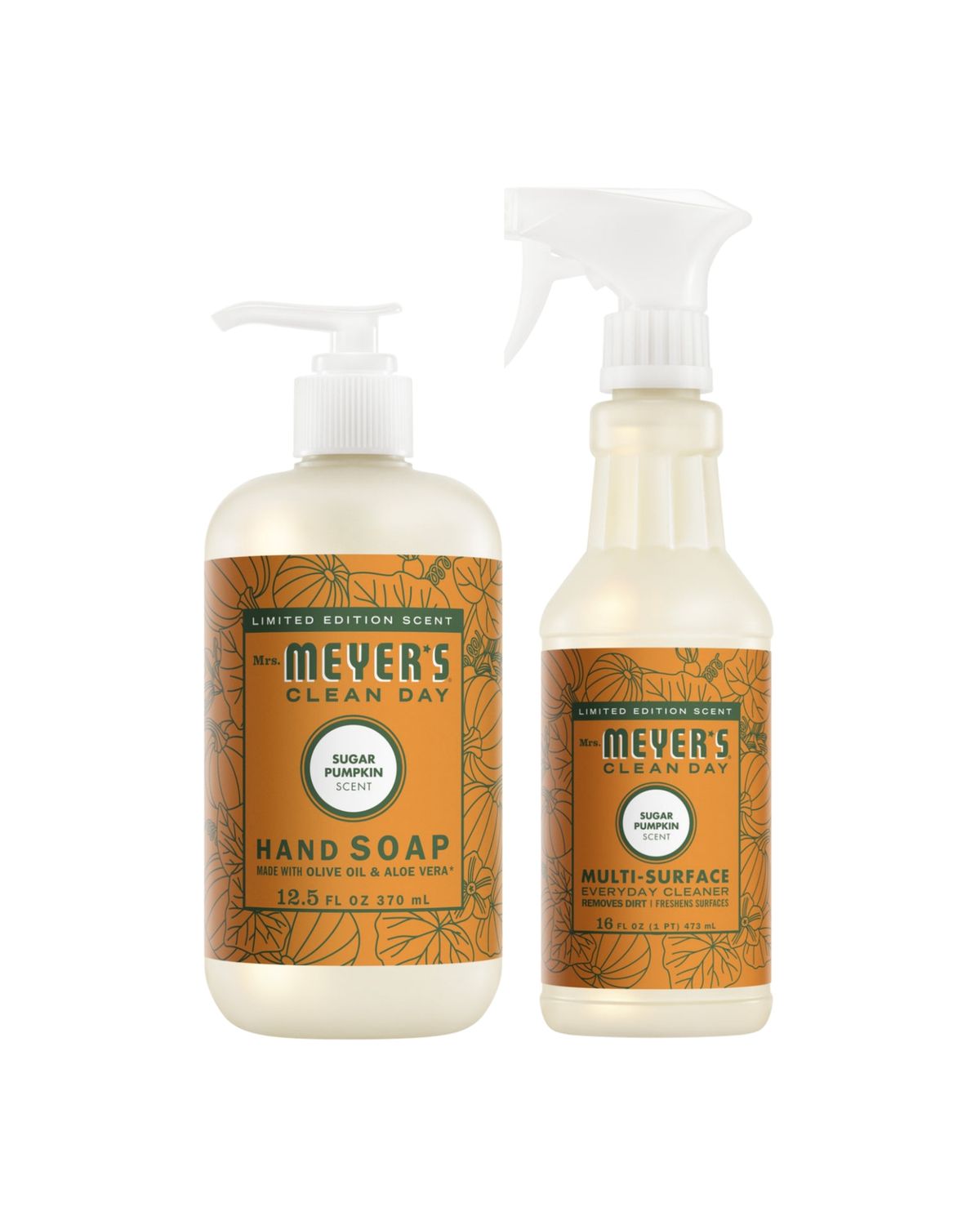 Sugar Pumpkin Liquid Hand Soap  + Multisurface Cleaner