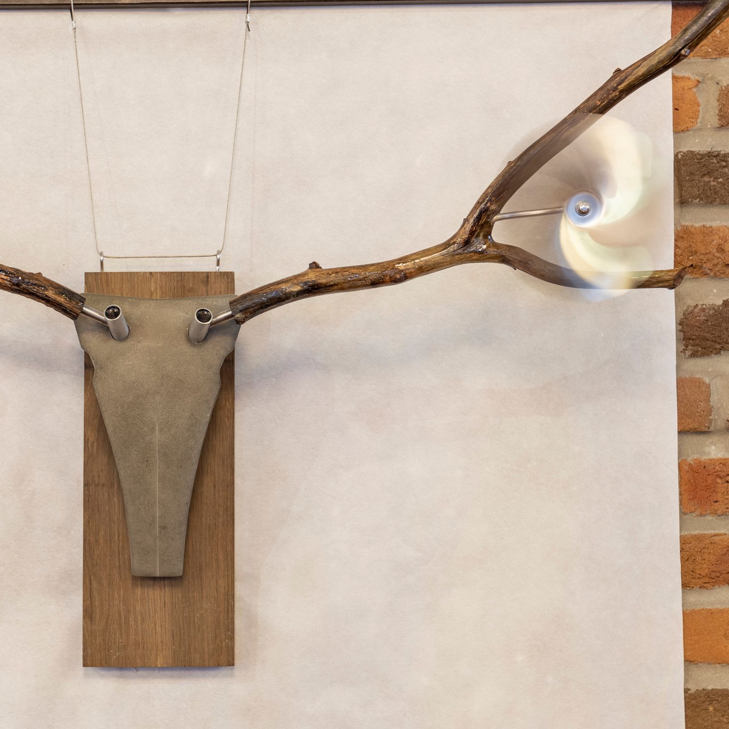 Wandskulptur "Spin"