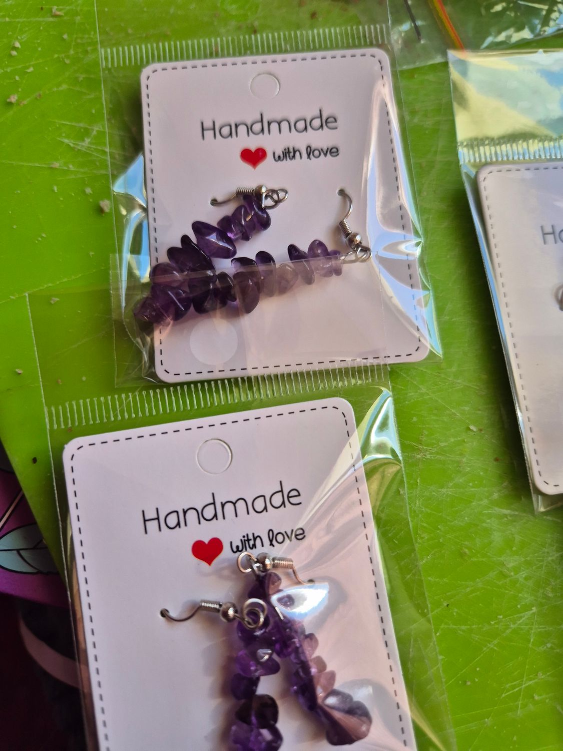 Crystal earrings