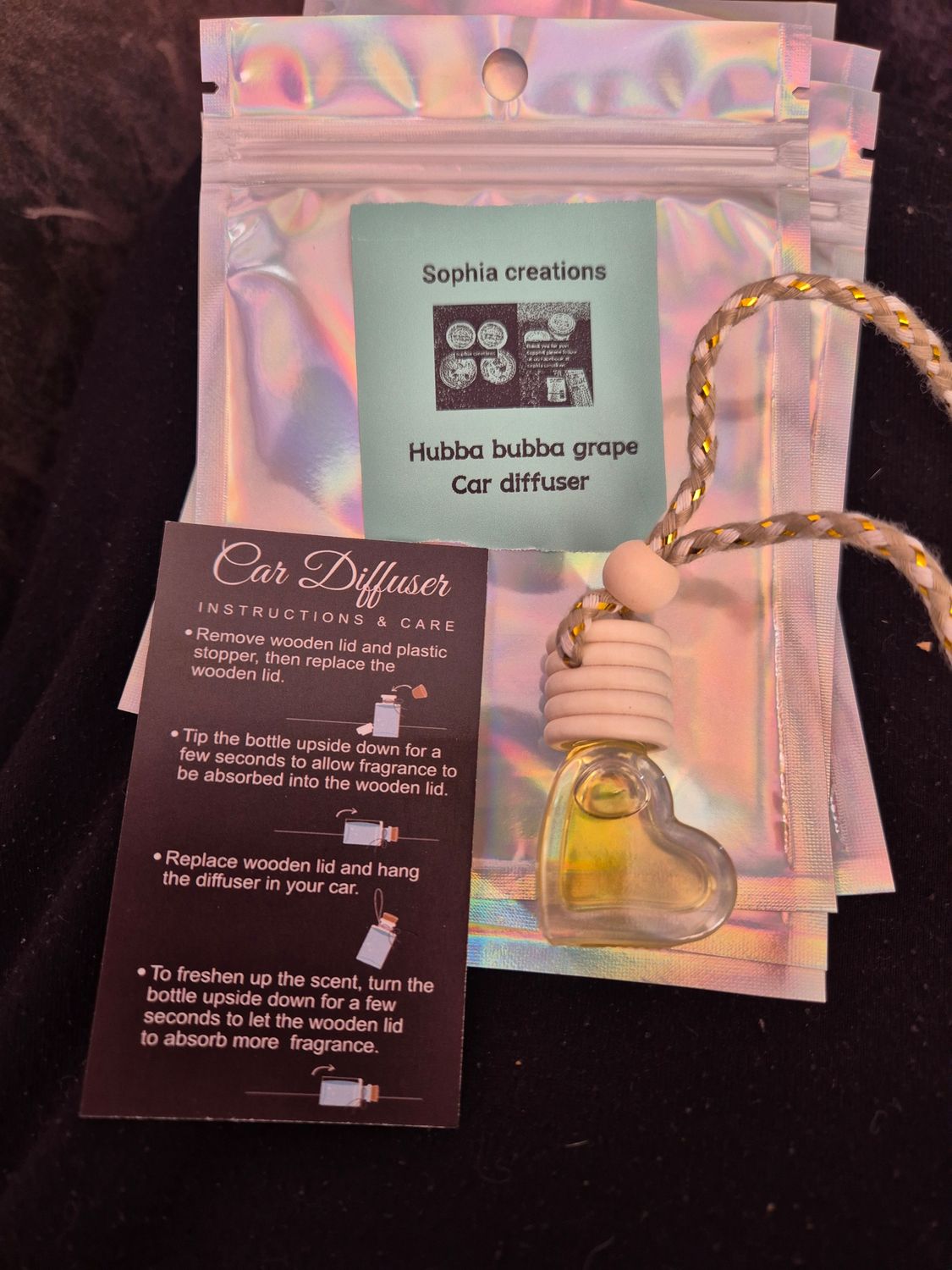 Hubba bubba grape Car diffuser