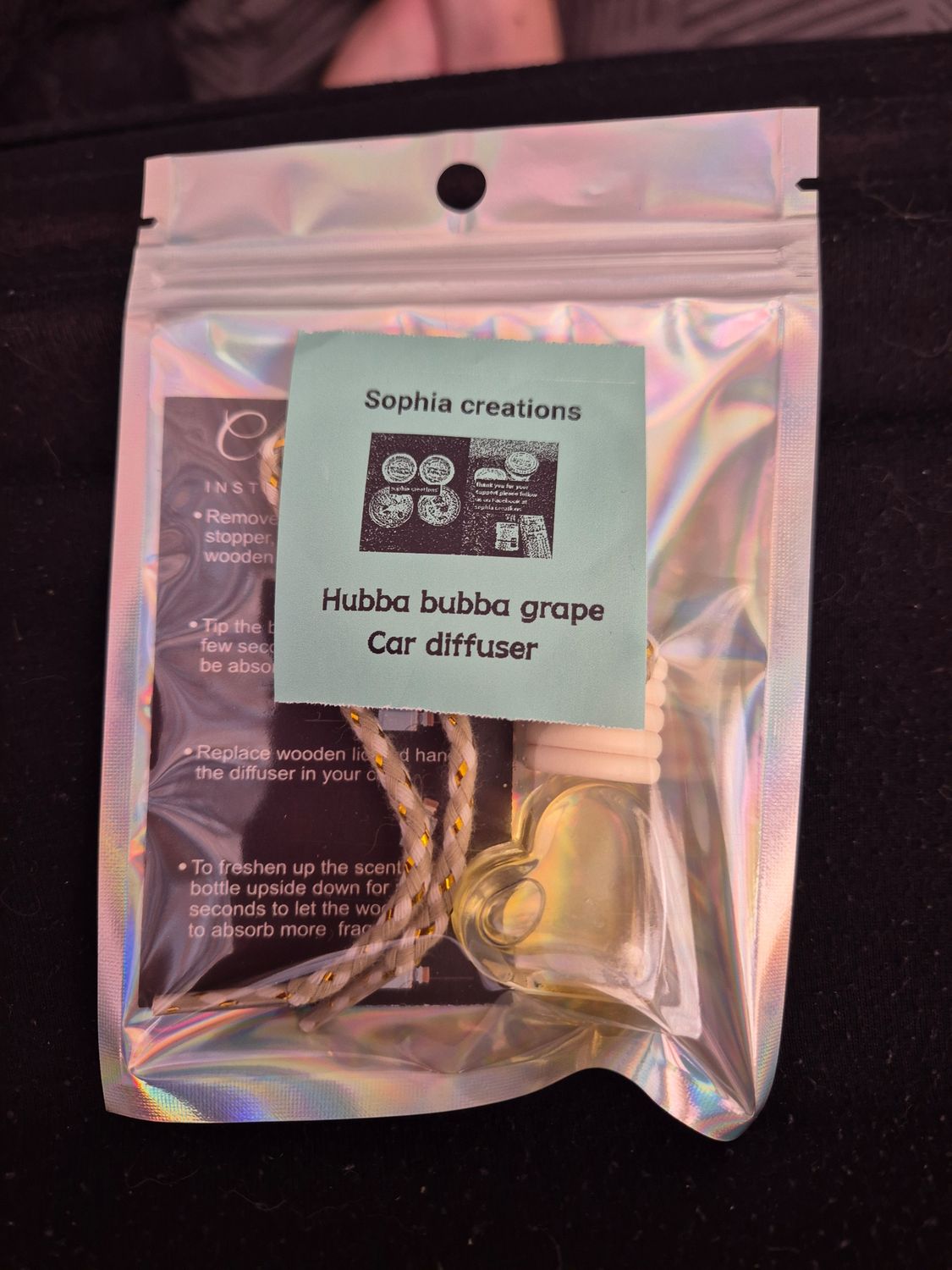 Hubba bubba strawberry car diffuser