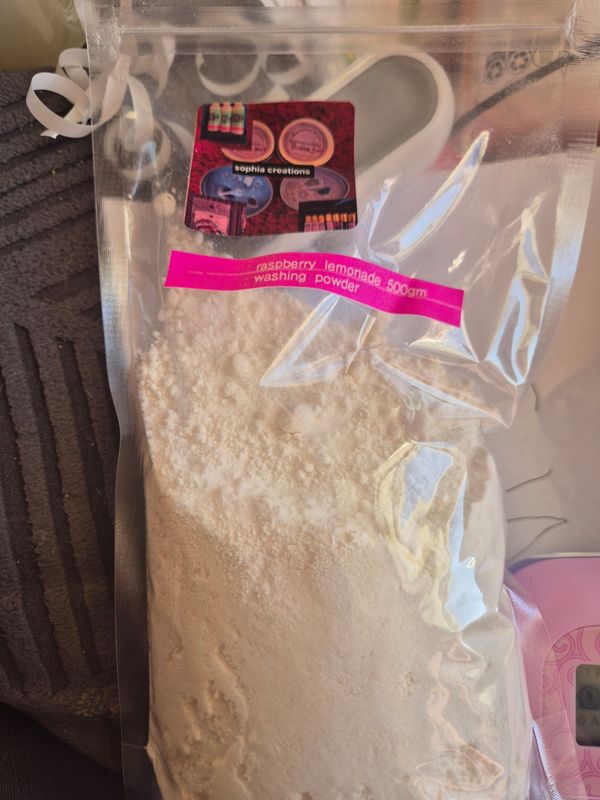 Raspberry lemonade washing powder 500gm