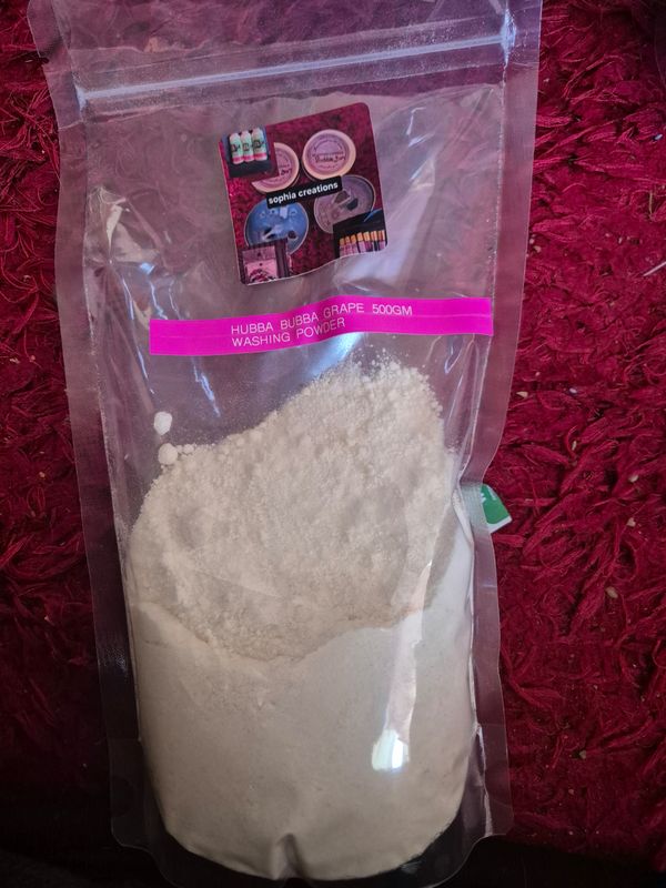 Hubba bubba grape 500gm washing powder