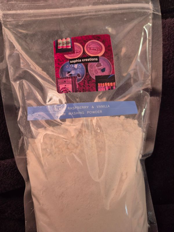 Black Raspberry and vanilla 500gm washing powder