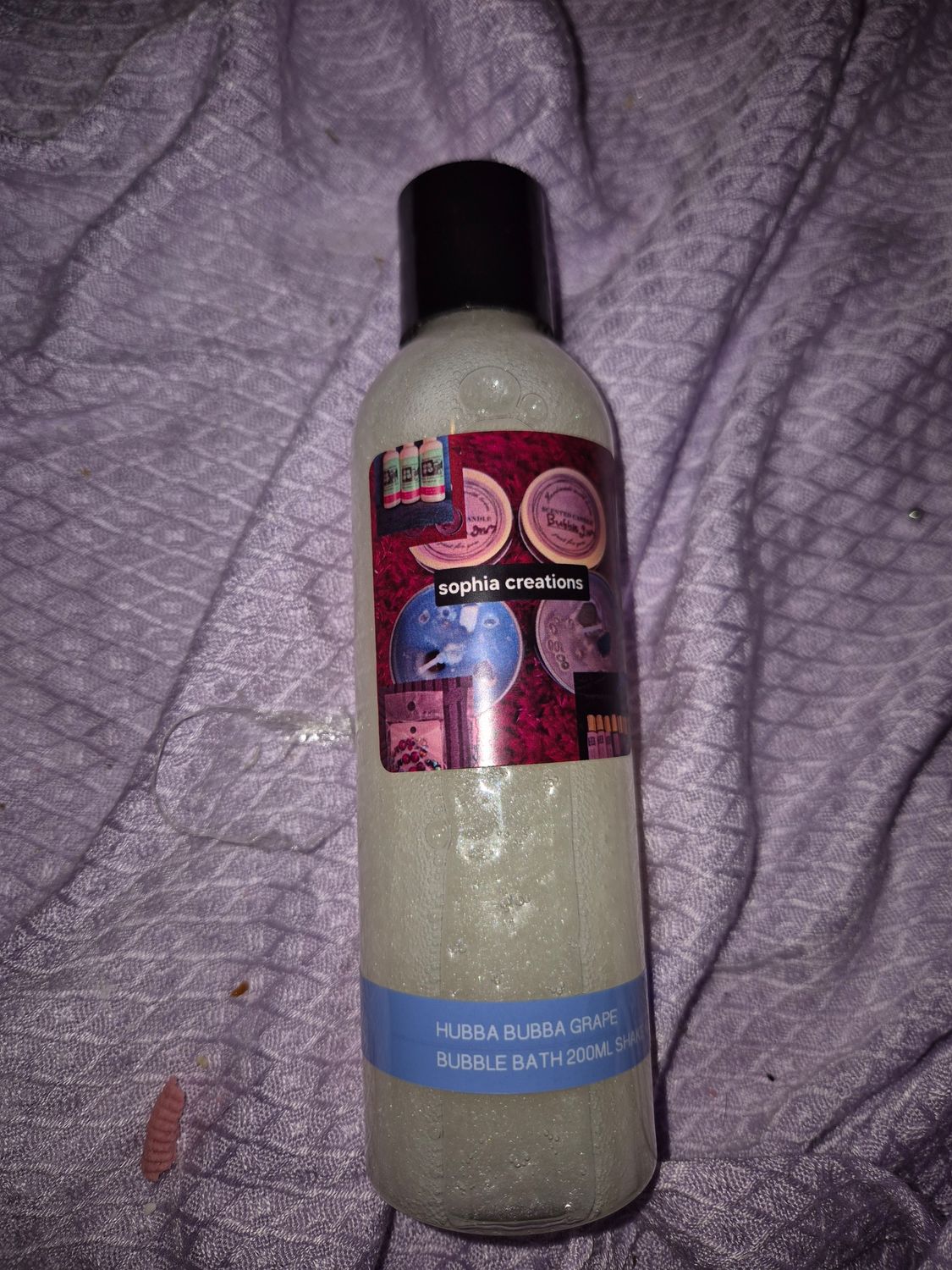 Hubba bubba grape bubble bath 200ml