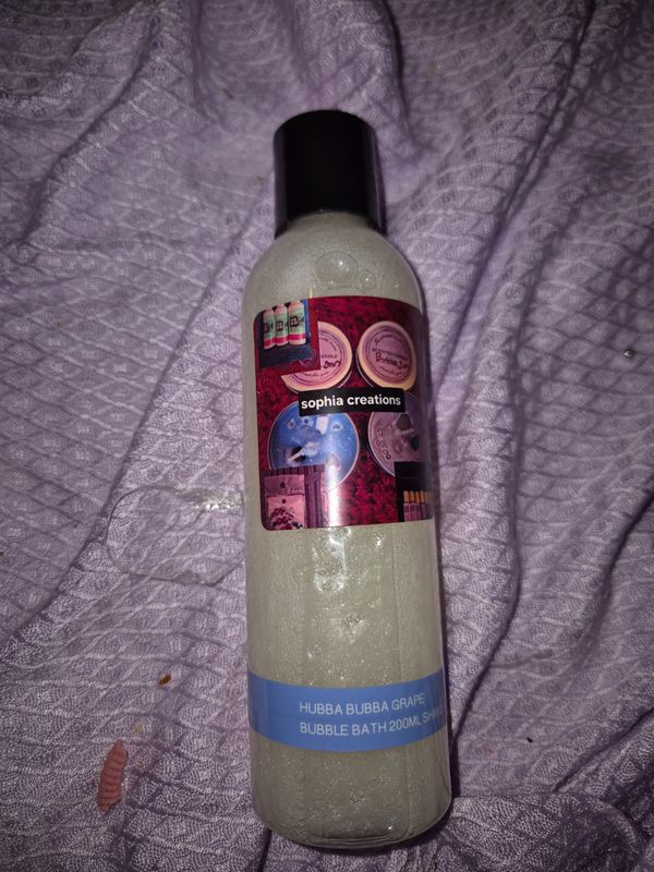 Hubba bubba grape bubble bath 200ml