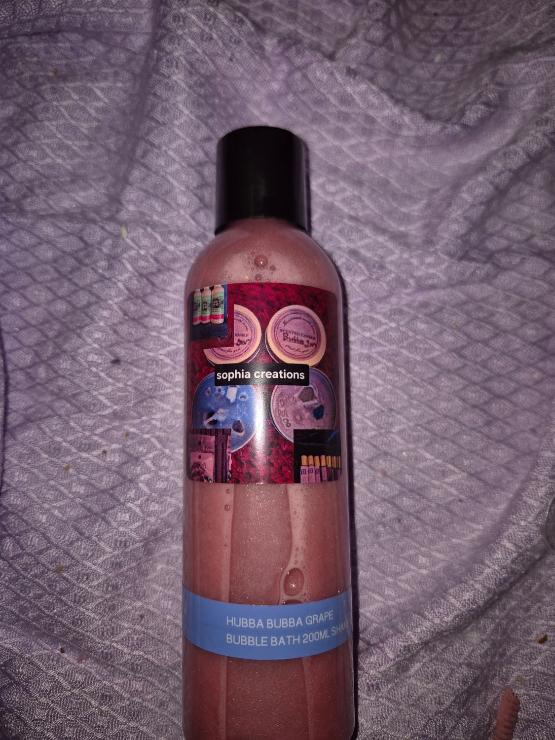Hubba bubba grape bubble bath 200ml