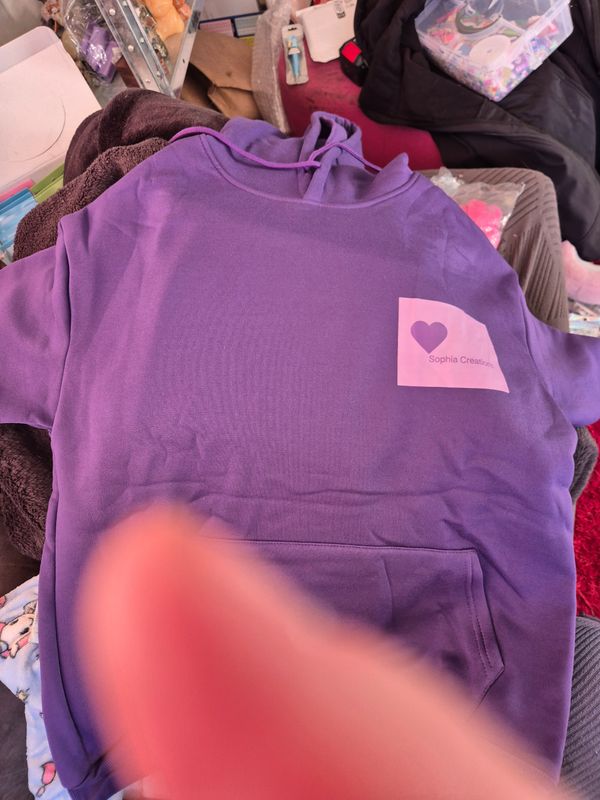 Sophia creations purple Hoodie L