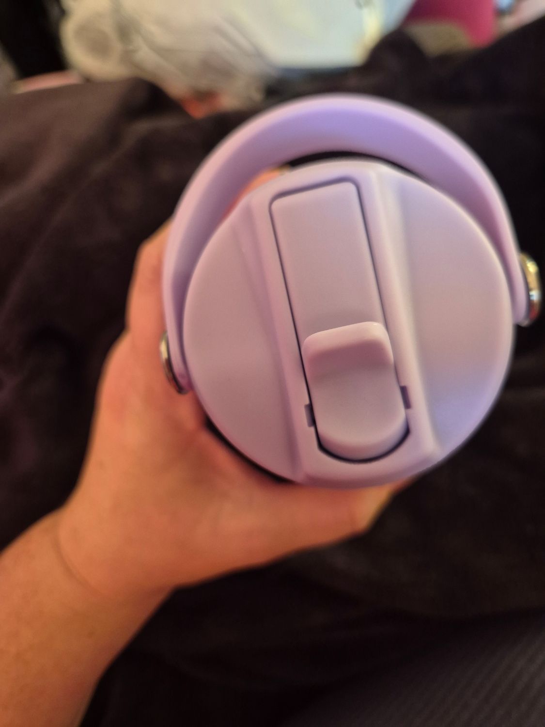 Lilac drink bottle