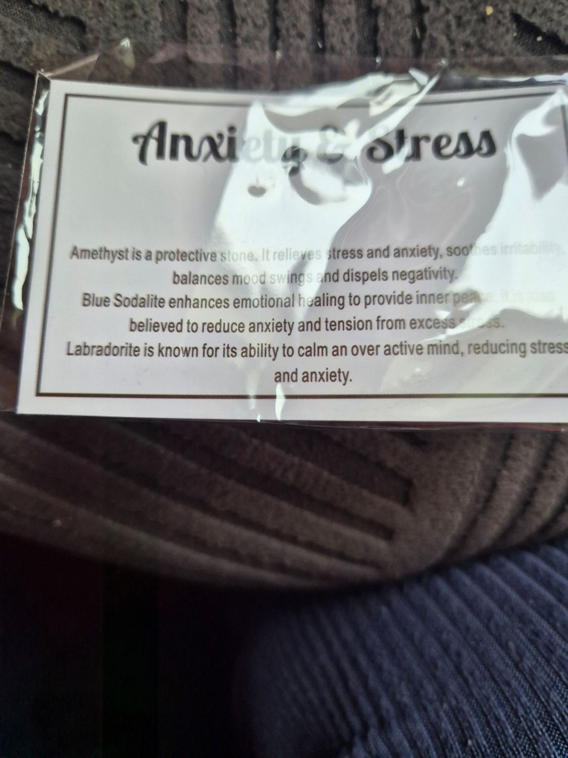 Aniexty and stress bracelet